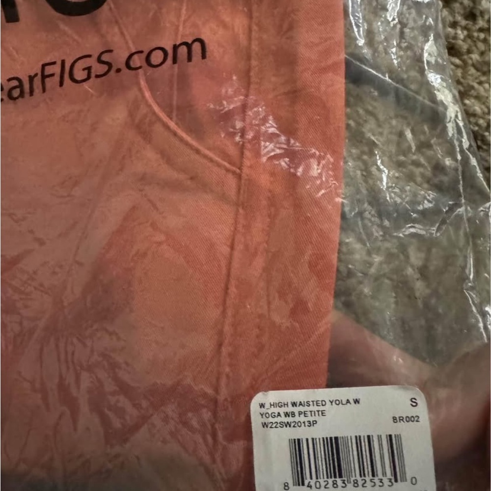 Figs High Waisted Yoga Pants in Orange